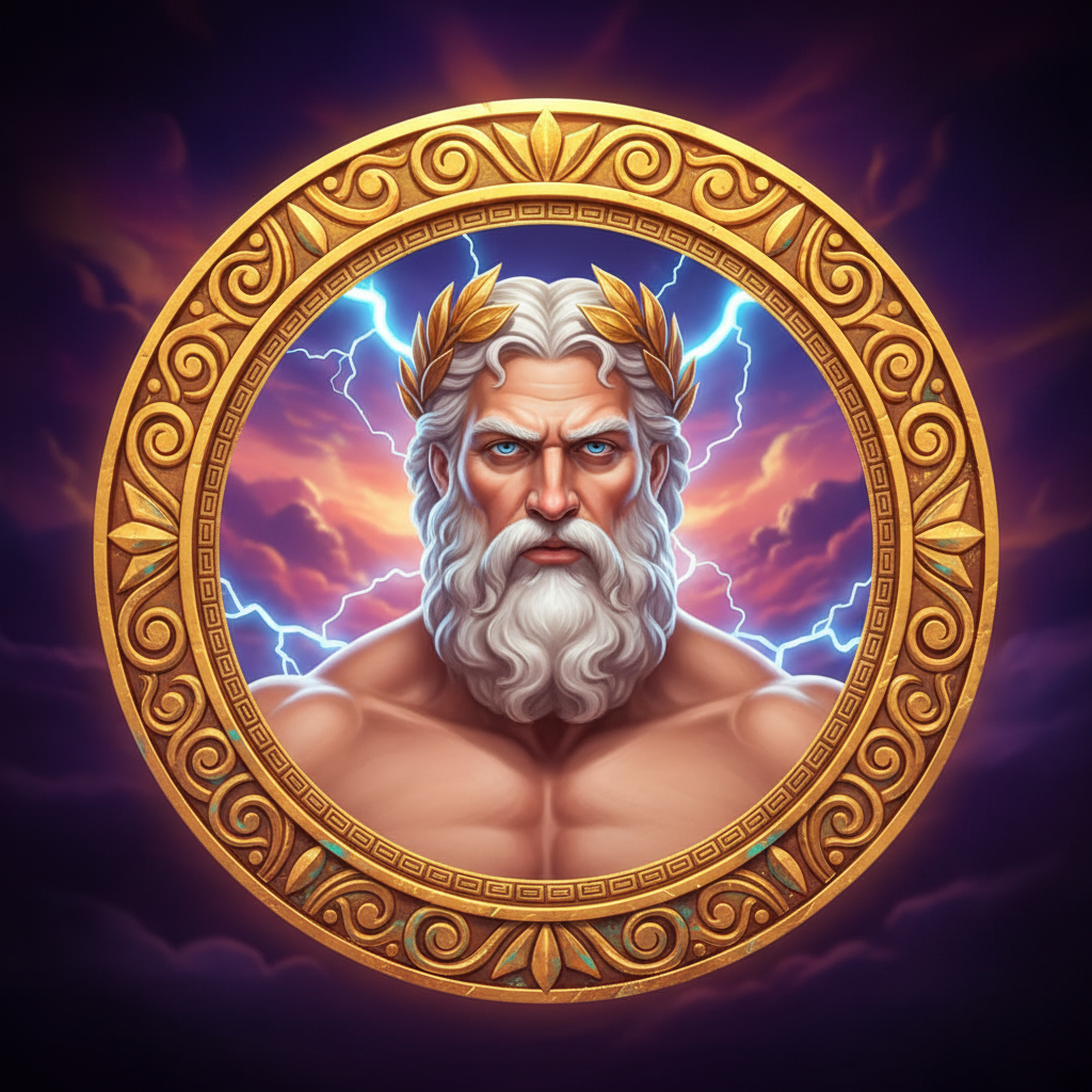Scatter Symbol - Zeus Portrait
